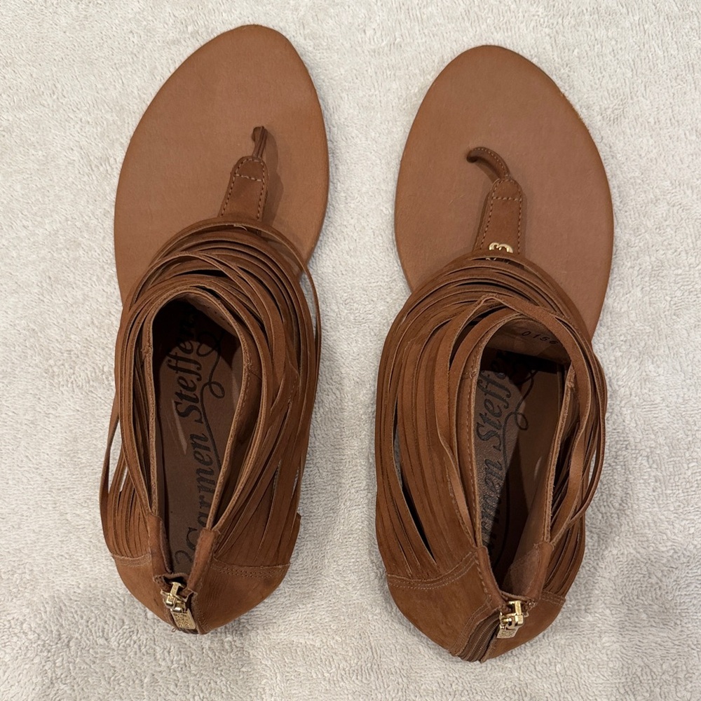 Boho Suede Women's Sandals
